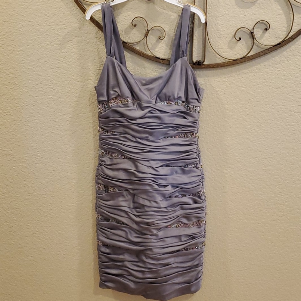 Silver Cocktail Dress